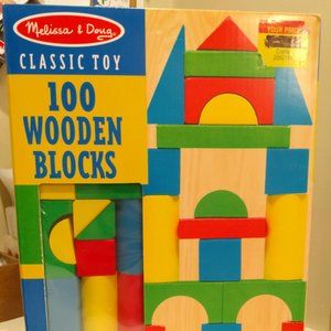 Melissa and Doug Wooden Blocks
